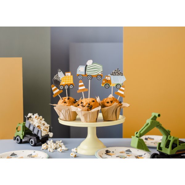 Cake Picks - Truck Party - 6-pack Cake Picks - Truck Party - 6-pack