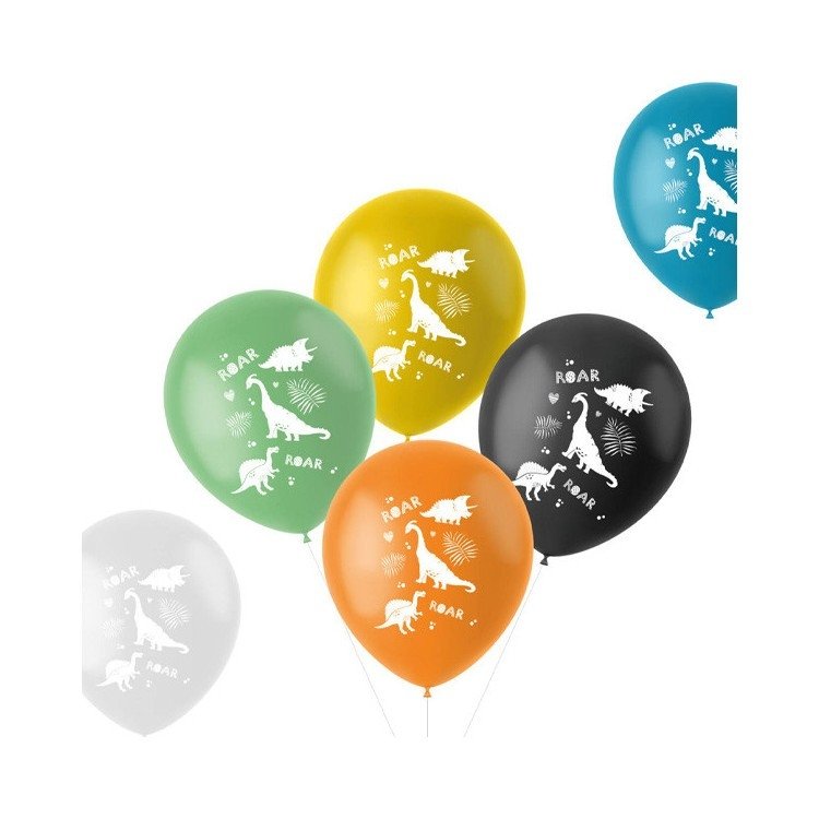 Ballonger Dinosaurier 6-pack – Fyndhörnan