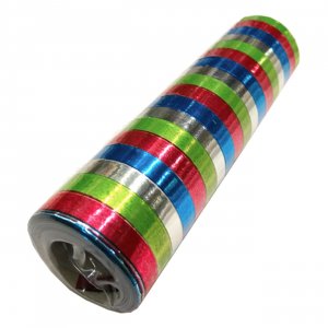 Serpentiner - Metallic - Mixade f�rger