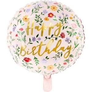 Folieballong - "Happy Birthday" Folieballong - "Happy Birthday"