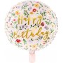Folieballong - \\\"Happy Birthday\\\"