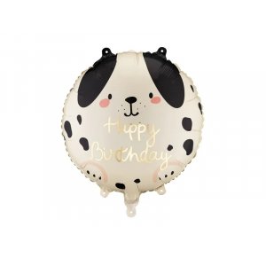 Folieballong - Hund - Happy Birthday - 35 cm