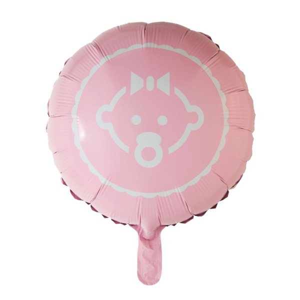 Folieballong - Baby Girl - 45 cm