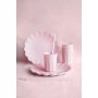 Sugr�r i plast, rosa, 12st