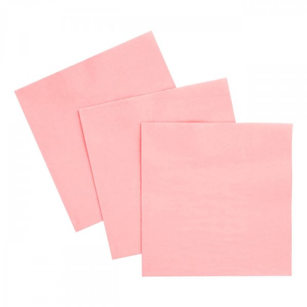 Sm� servetter - Rosa - 24x24 cm - 20-pack