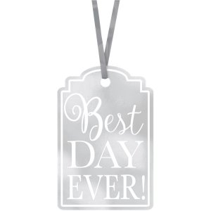 Tags - Best Day Ever - Silver Tags - Best Day Ever - Silver