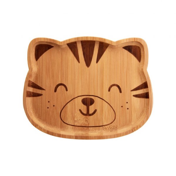 Tallrik - Tiger - Bambu