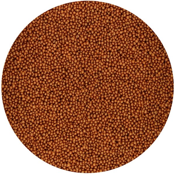 Sockerp�rlor Mini - Matt Guld 80 g - FunCakes