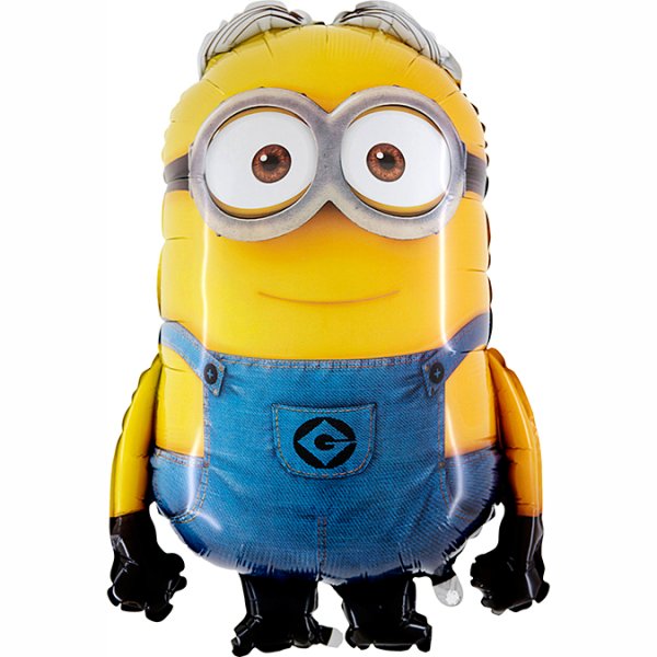 Folieballong - Minions - Dave - Shape - 63 cm Folieballong - Minions - Dave - Shape - 63 cm