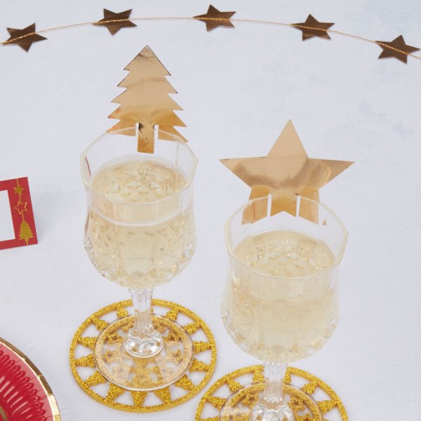 Glasdekorationer - Dazzling Christmas - 10-pack