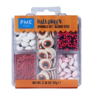 Strösselset - Halloween - Sockerögon - PME - 67 gram Strösselset - Halloween - Sockerögon - PME - 67 gram