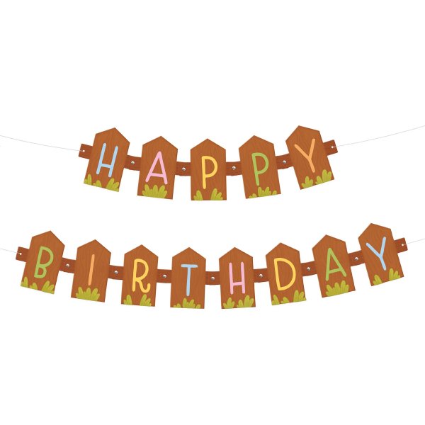 Girlang - Bondg�rd - Happy Birthday - 180 cm