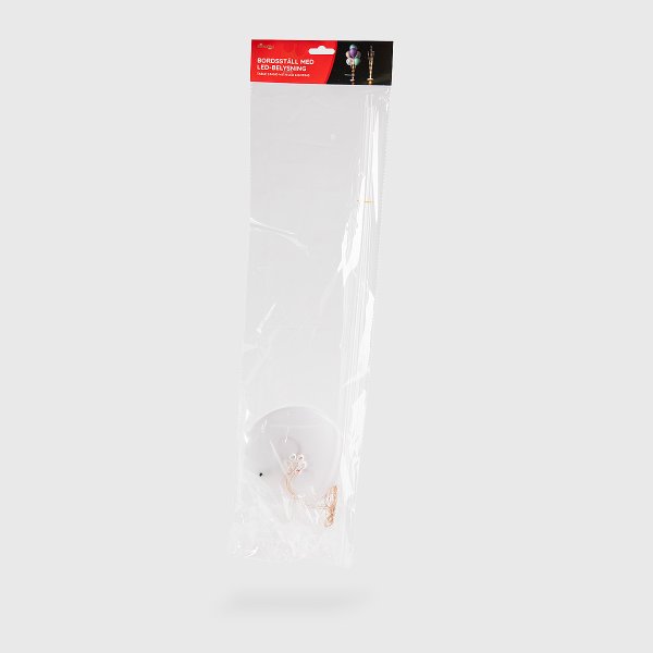 Ballongst�ll LED - Bordsdekoration - 6 ballonger - 70 cm