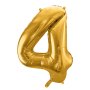Sifferballonger Guld, 86 cm Sifferballonger Guld, 86 cm