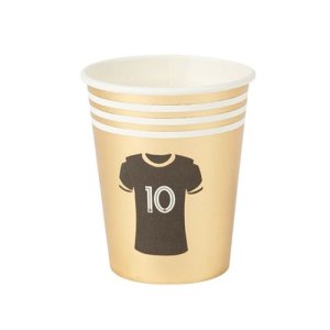 Pappmuggar - Fotboll - 8-pack Pappmuggar - Fotboll - 8-pack