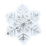 Servetter - Sn�flingor - Ljusbl� - 16-pack