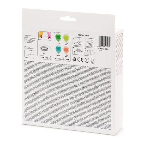 Ballongbåge - 2m - Tropical Ballongbåge - 2m - Tropical