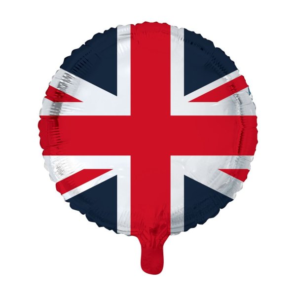 Folieballong - Union Jack - 45 cm