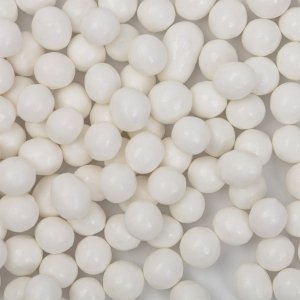 Sockerp�rlor - Vita - 4 mm - PME - 74 g
