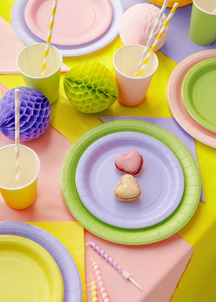 Bordsduk - Gul - 137x183 cm