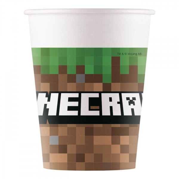 Pappmuggar - Minecraft - 8-pack