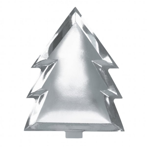 Papptallrikar - Silver Christmas - 6-pack Papptallrikar - Silver Christmas - 6-pack