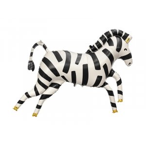 Folieballong - Zebra - 115x85 cm Folieballong - Zebra - 115x85 cm