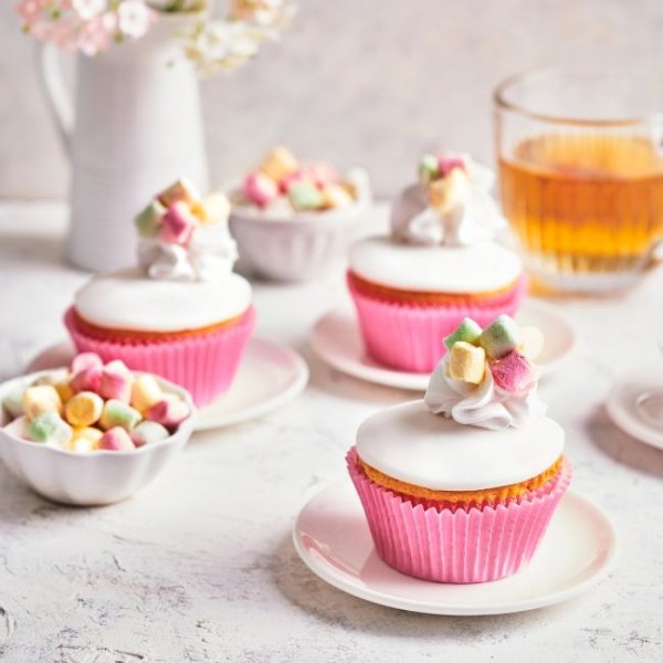 FunCakes Sockerpasta Smaksatt Marshmallow 1kg STORPACK