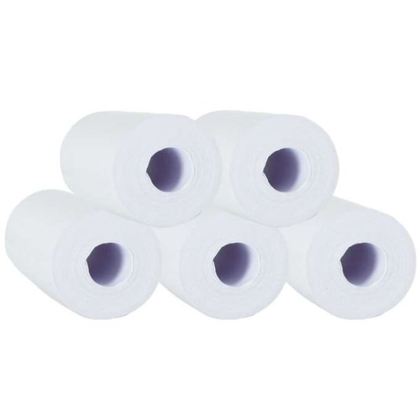 Termopappersrullar 5,7 cm x 4,5 m 5-pack - BPA-fria