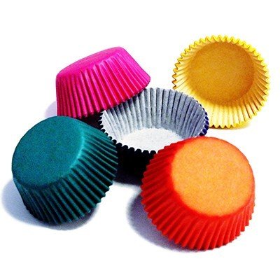 Muffinsformar - Mix- Röd Grön Gul Blå Rosa - 100-pack - PME Muffinsformar - Mix- Röd Grön Gul Blå Rosa - 100-pack - PME