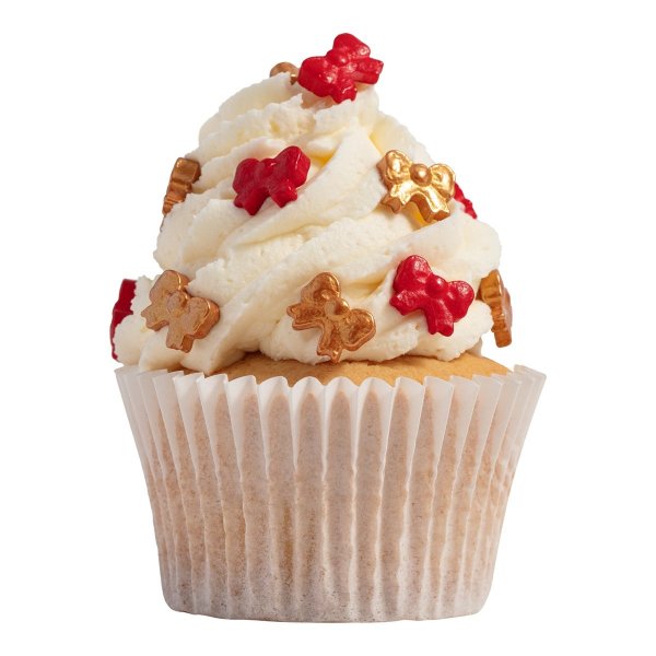 Strössel - Jul - Rosetter Guld/Rött - 25 g - PME Strössel - Jul - Rosetter Guld/Rött - 25 g - PME