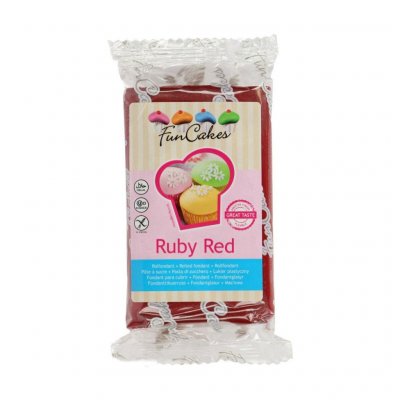 Sugarpaste - Ruby Red - 250 gram