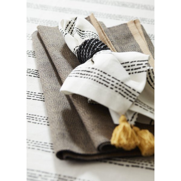 Zoe servettring 2-pack 5 x 4 cm - Svart Zoe servettring 2-pack 5 x 4 cm - Svart