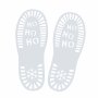 Jultomtens fotsp�r - Stencil
