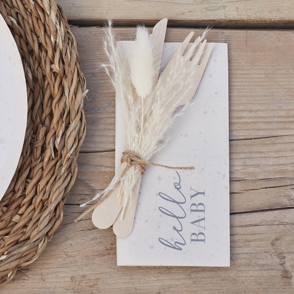 Servetter - Hello Baby - 16-pack