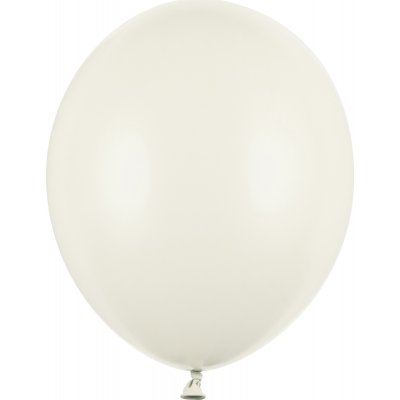 Pastellballonger - Premium 27 cm - Krämvita - 10-pack