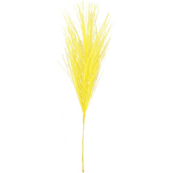 Konstgjorda fjädrar - gul - L: 15 cm - B: 8 cm - 10 st Konstgjorda fjädrar - gul - L: 15 cm - B: 8 cm - 10 st