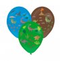 Ballonger med Dinosaurieklisterm�rken