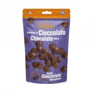 Chokladknappar - Mörk Choklad - Decora - 250 g Chokladknappar - Mörk Choklad - Decora - 250 g