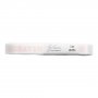 Sidenband - Grattis - Vit/Rosa - 5m