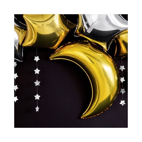 Folieballong M�ne guld