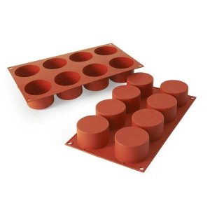 Bakform Cylinder - Silikon - SilikoMart