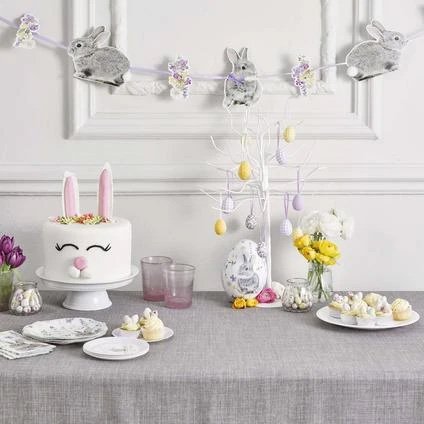 Dekorationstrd - 40 cm - Vitt