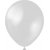 Miniballonger enfrgade - Premium 13 cm - Metallic Silver - 25-pack