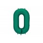 Sifferballong - Bottle Green - 86 cm - Siffra: 0