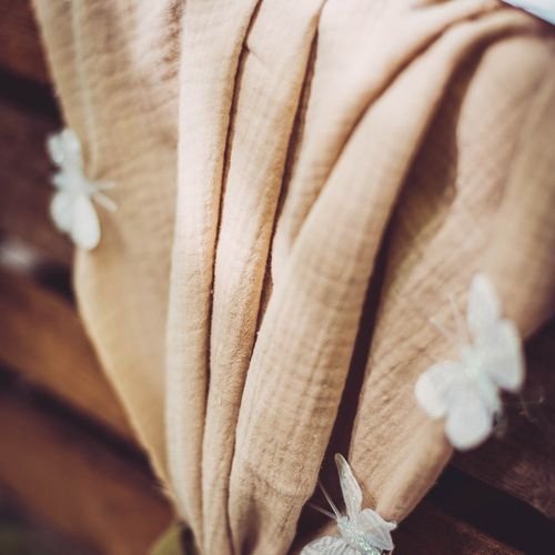 Bordsl�pare i tyg - Beige - 30 cm x 3 m
