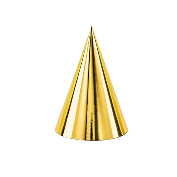 Partyhattar Guld