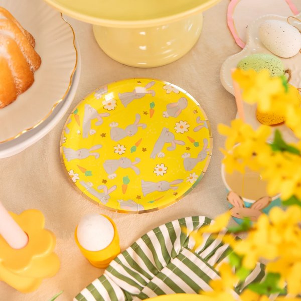 Papptallrikar - Kaniner - 6-pack Papptallrikar - Kaniner - 6-pack