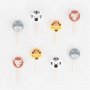 T�rtljus - Mini Safari - 8 st