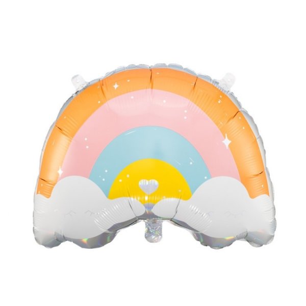 Folieballong Regnb�ge Pastell